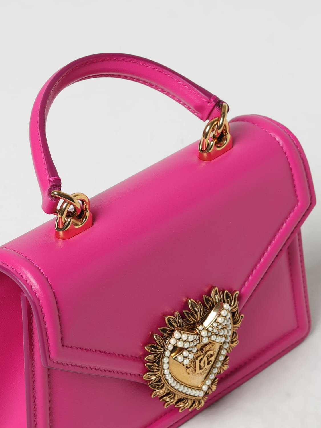 Dolce and hotsell gabbana pink handbag