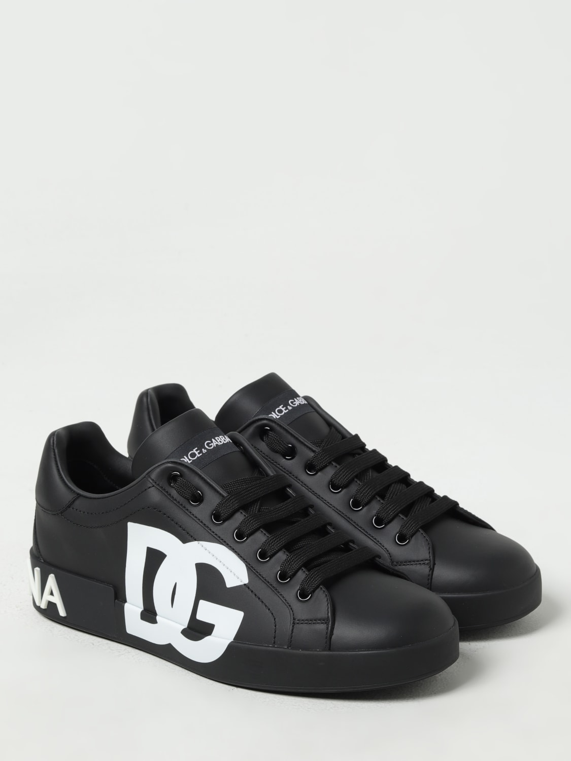 DOLCE GABBANA Zapatillas para hombre Negro Zapatillas Dolce