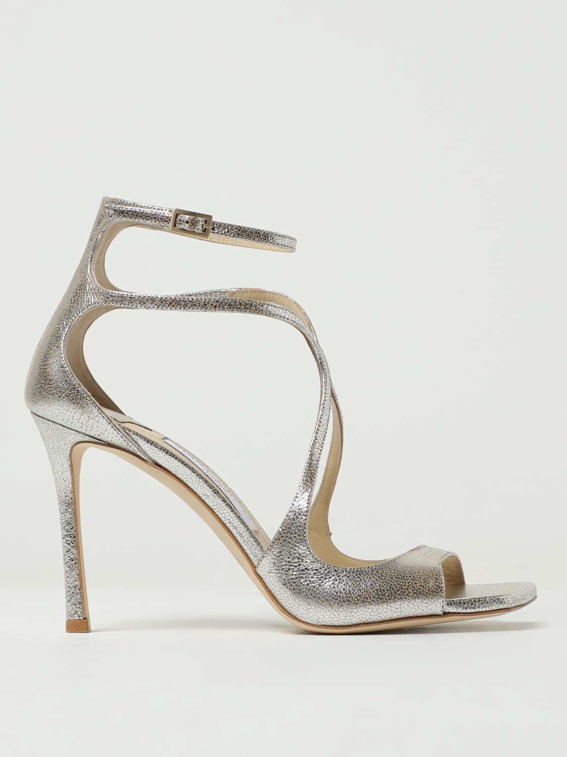 JIMMY CHOO：シューズ レディース - ゴールド | GIGLIO.COMオンライン ...