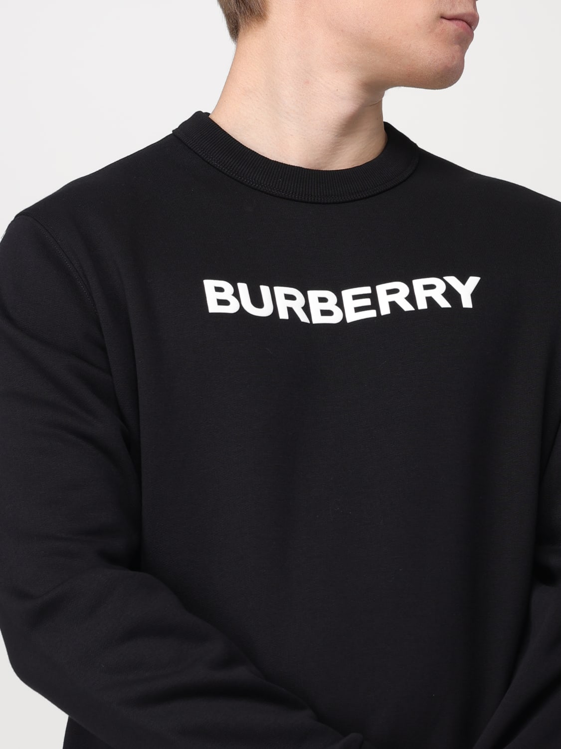 White burberry outlet sweatshirt