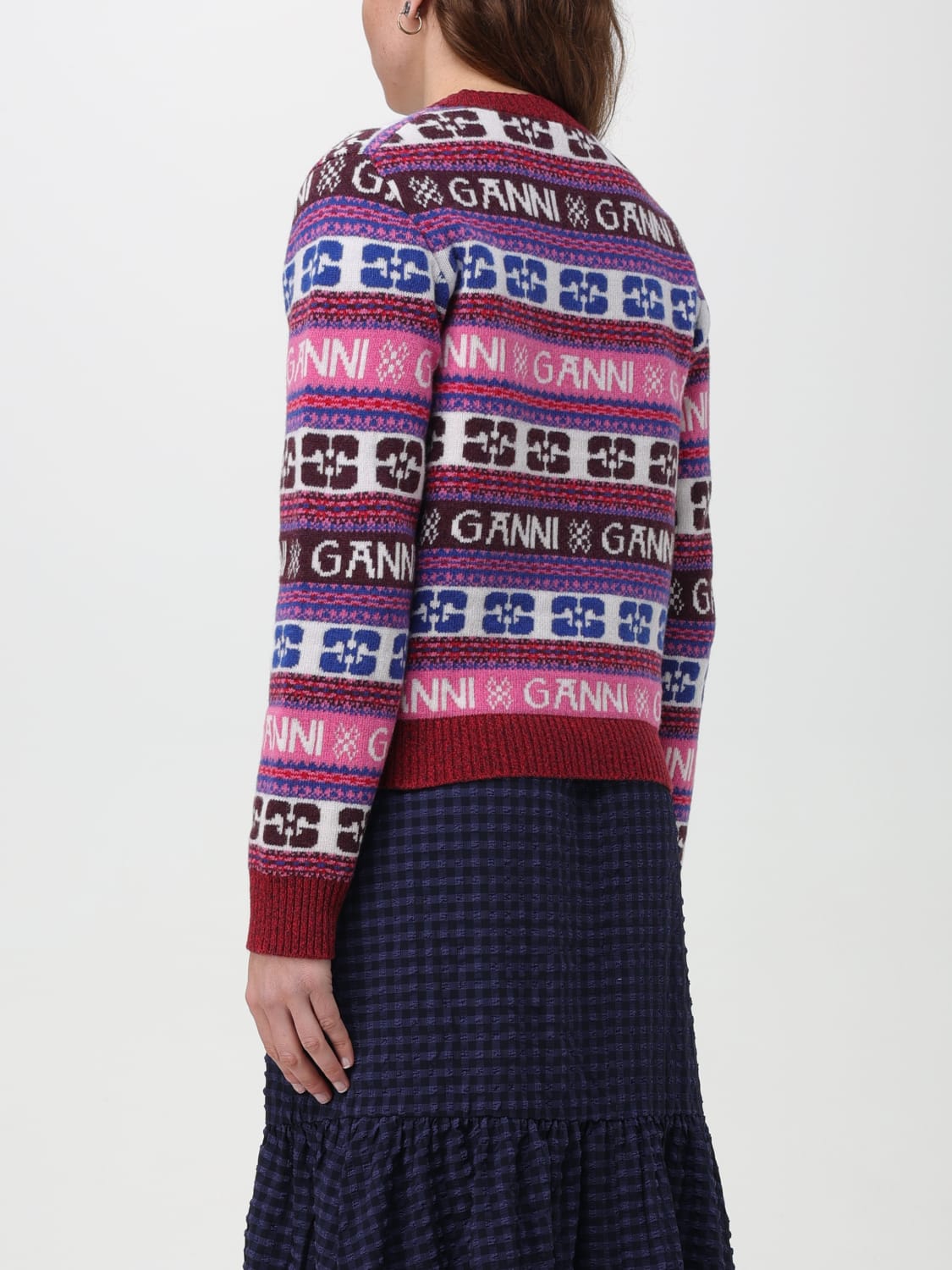 Ganni clearance multicolor pullover