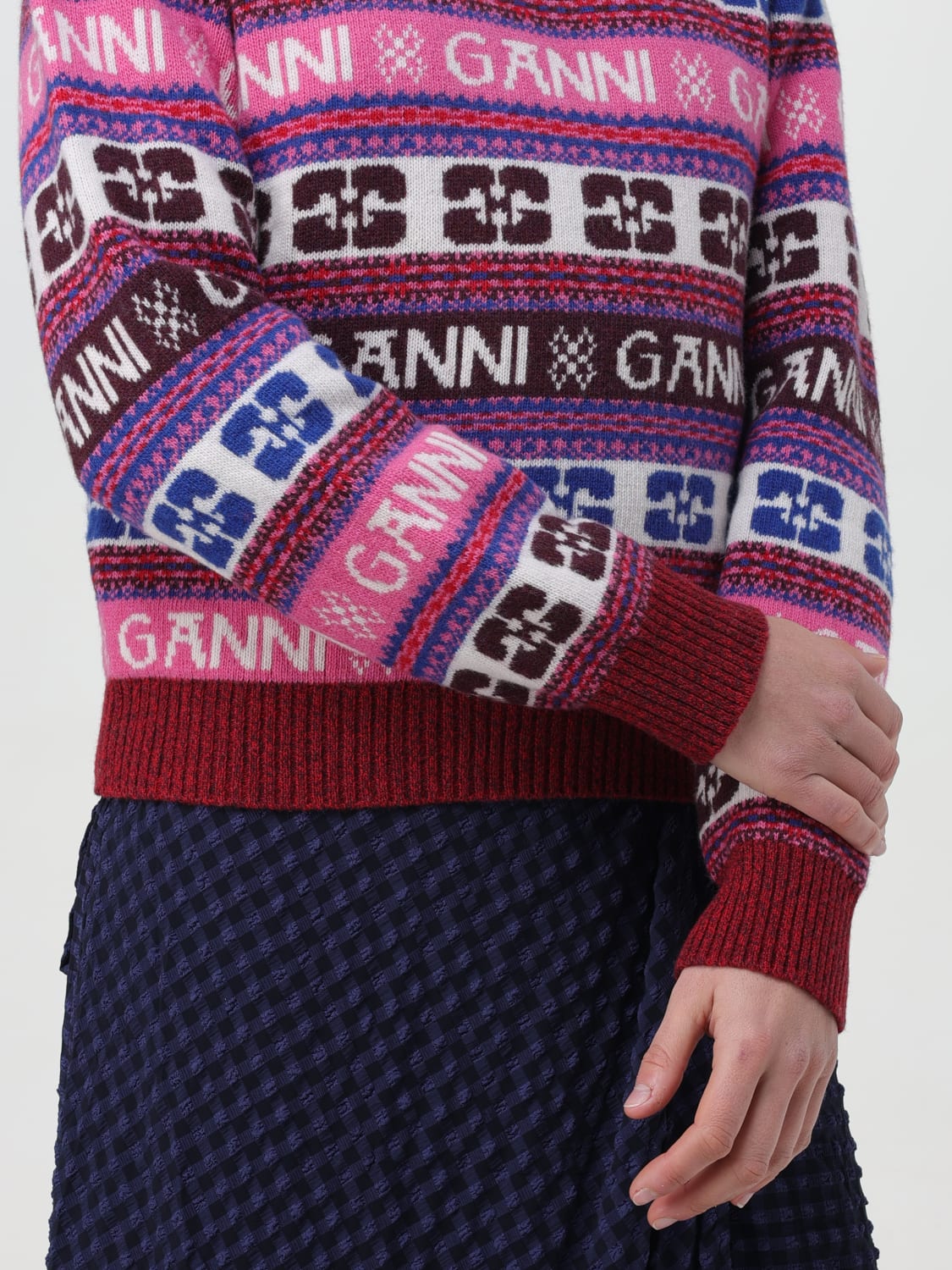 GANNI sweater for woman Multicolor Ganni sweater K2123 online