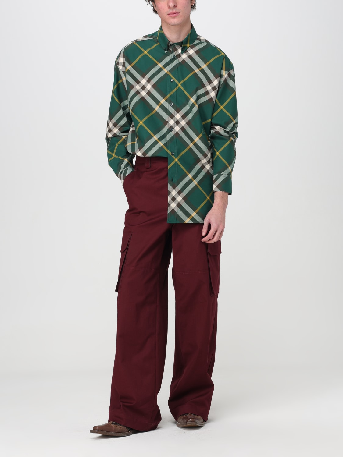 Burberry shirt and outlet pants