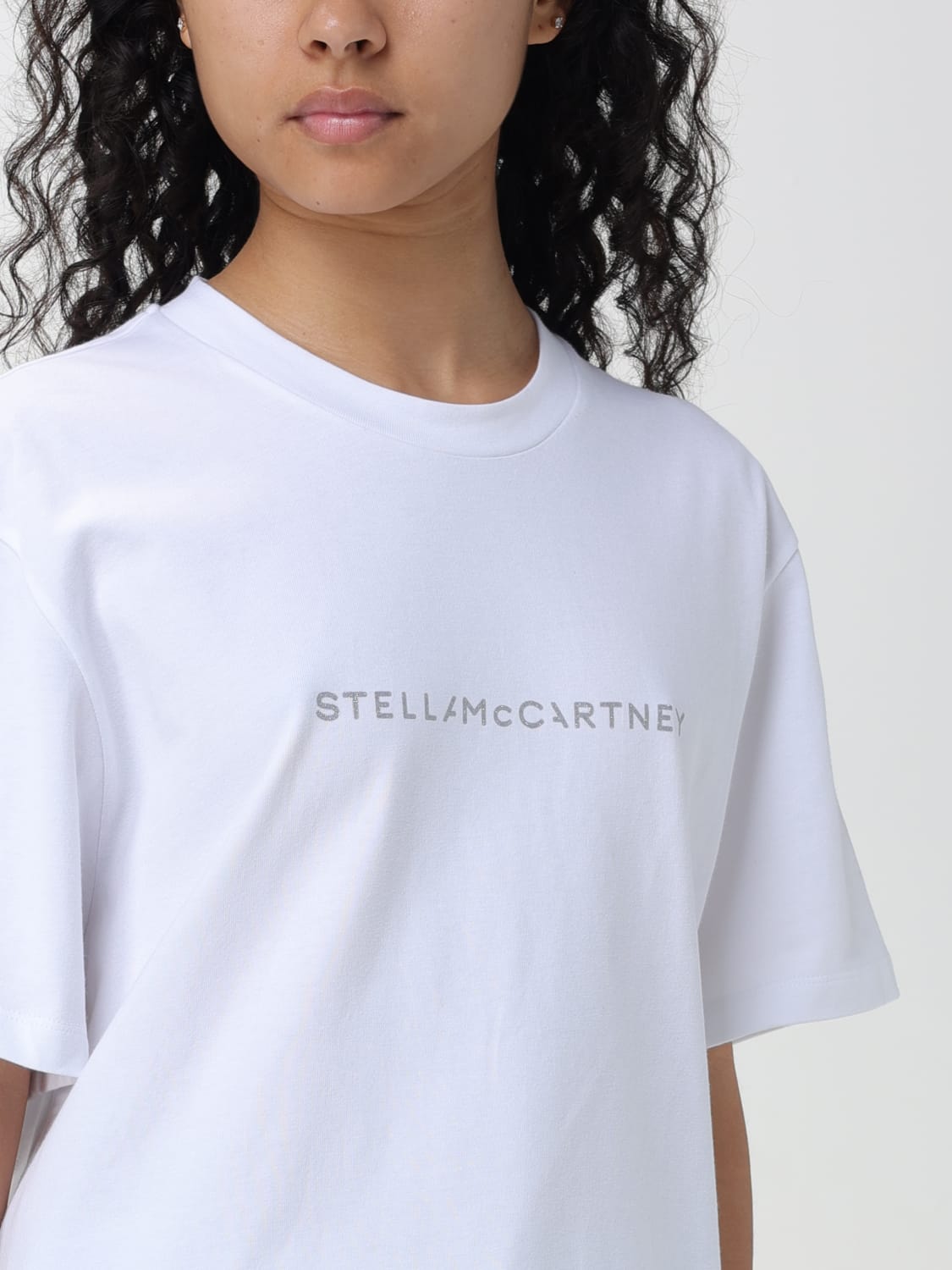 STELLA MCCARTNEY：Tシャツ レディース - ホワイト | GIGLIO.COM