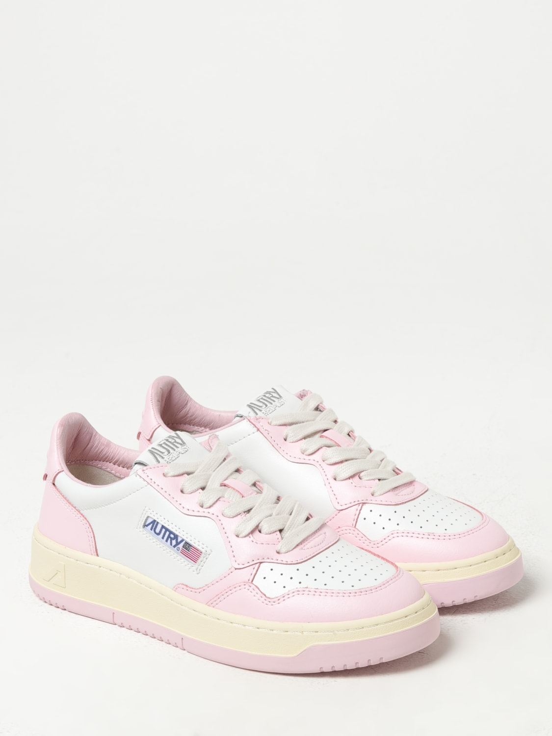 AUTRY: Sneakers woman - Pink | AUTRY sneakers AULWWB37 online at GIGLIO.COM