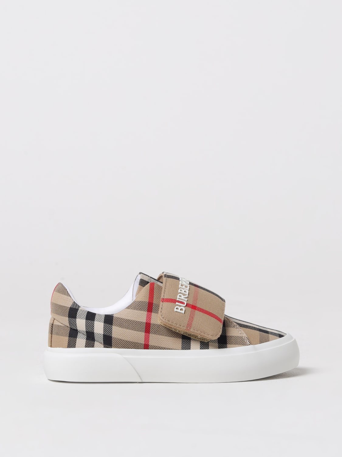 Boys store burberry trainers