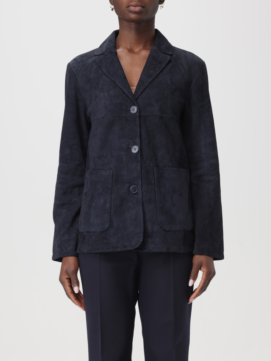 S MAX MARA: jacket for woman - Blue | 'S Max Mara jacket