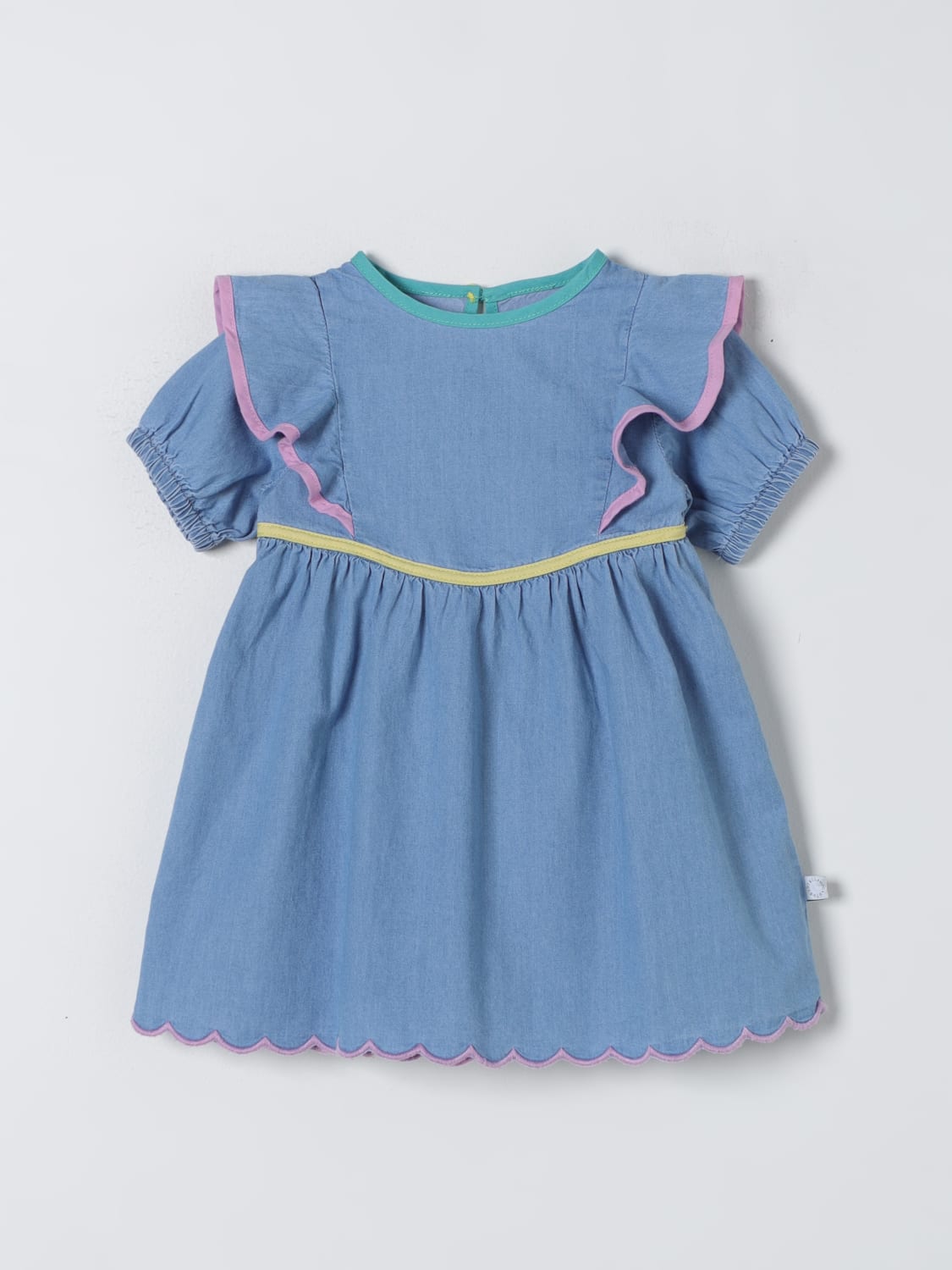 STELLA MCCARTNEY KIDS: Romper kids - Blue | STELLA MCCARTNEY KIDS ...