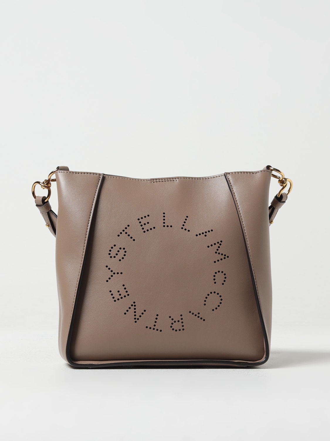 Stella McCartney Shoulder Bag With Logo, Women'S, Brown for Women