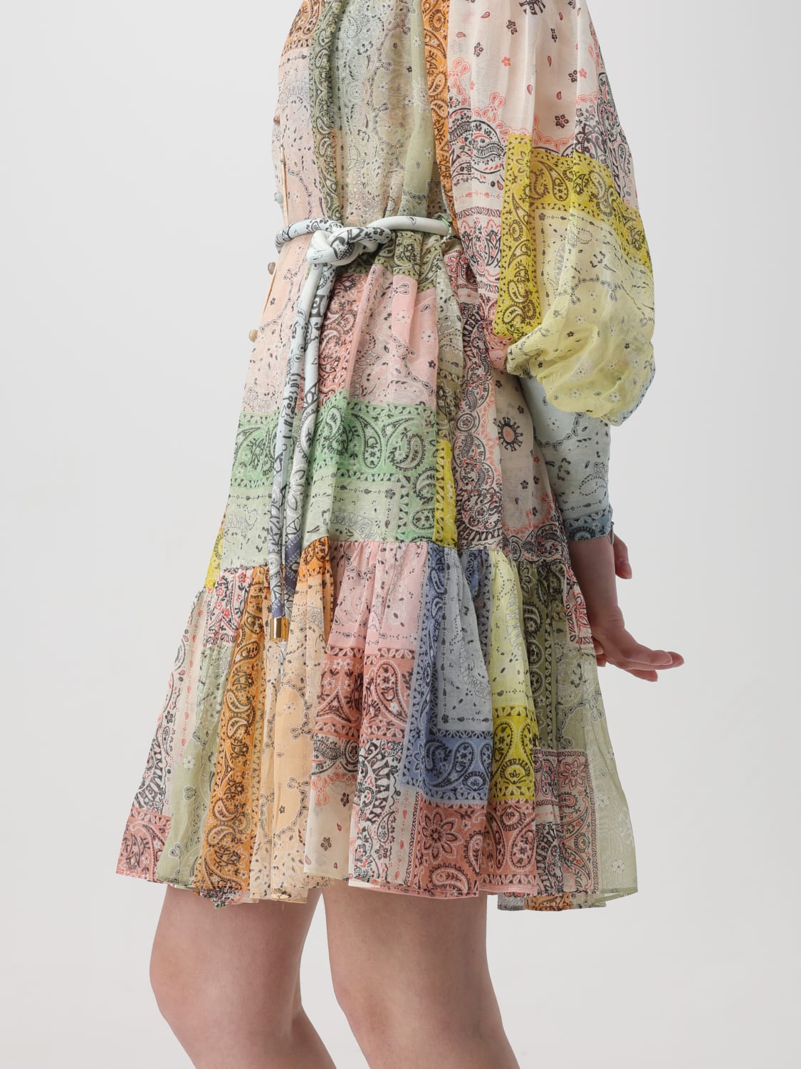 Zimmermann patchwork clearance dress