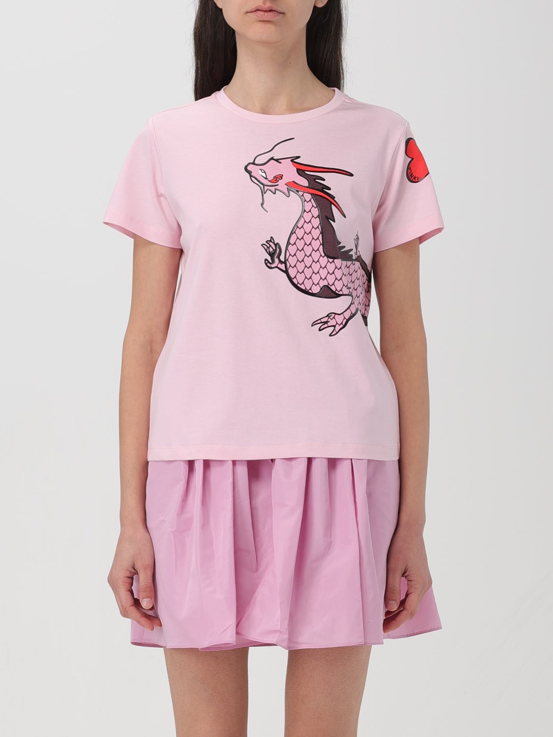 PINKO: T-shirt woman - Pink  PINKO t-shirt 100535A1RN online at