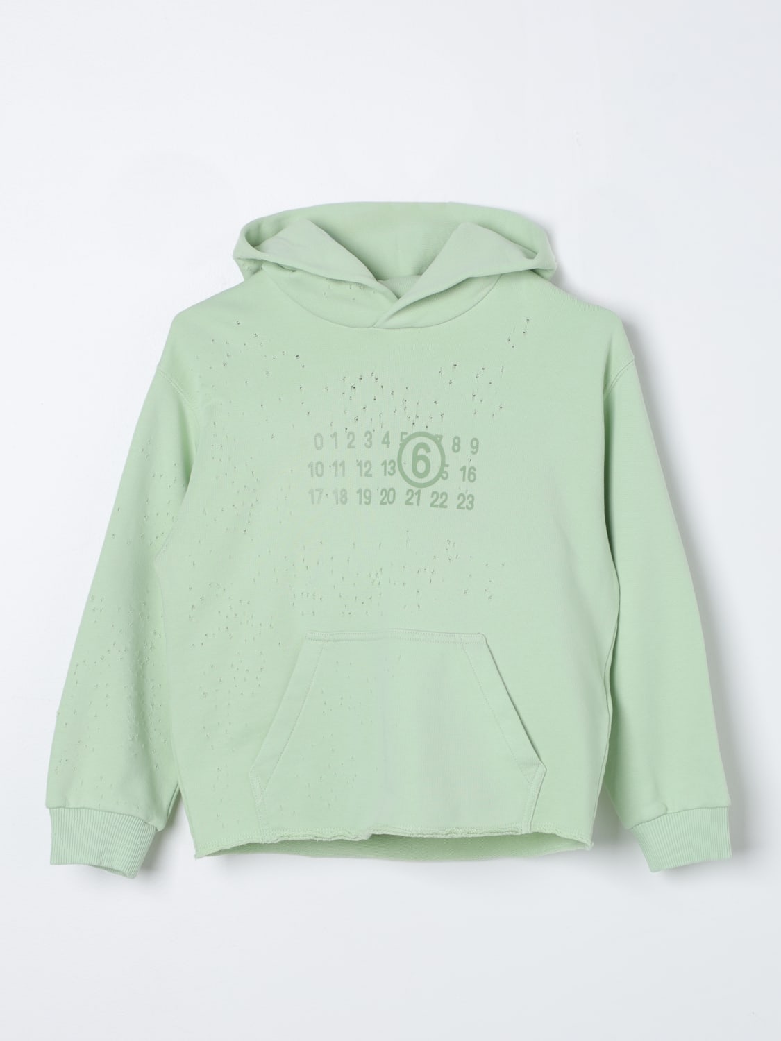 MM6 MAISON MARGIELA: sweater for baby - Green | Mm6 Maison