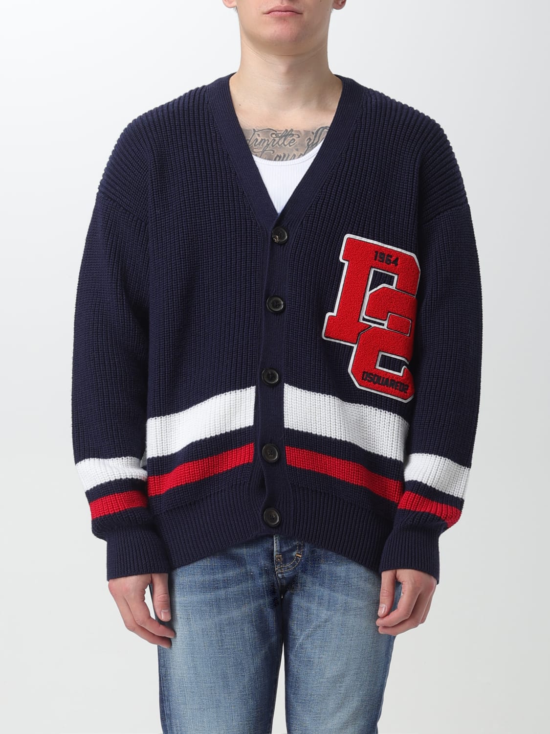 DSQUARED2 カーディガン - www.stedile.com.br