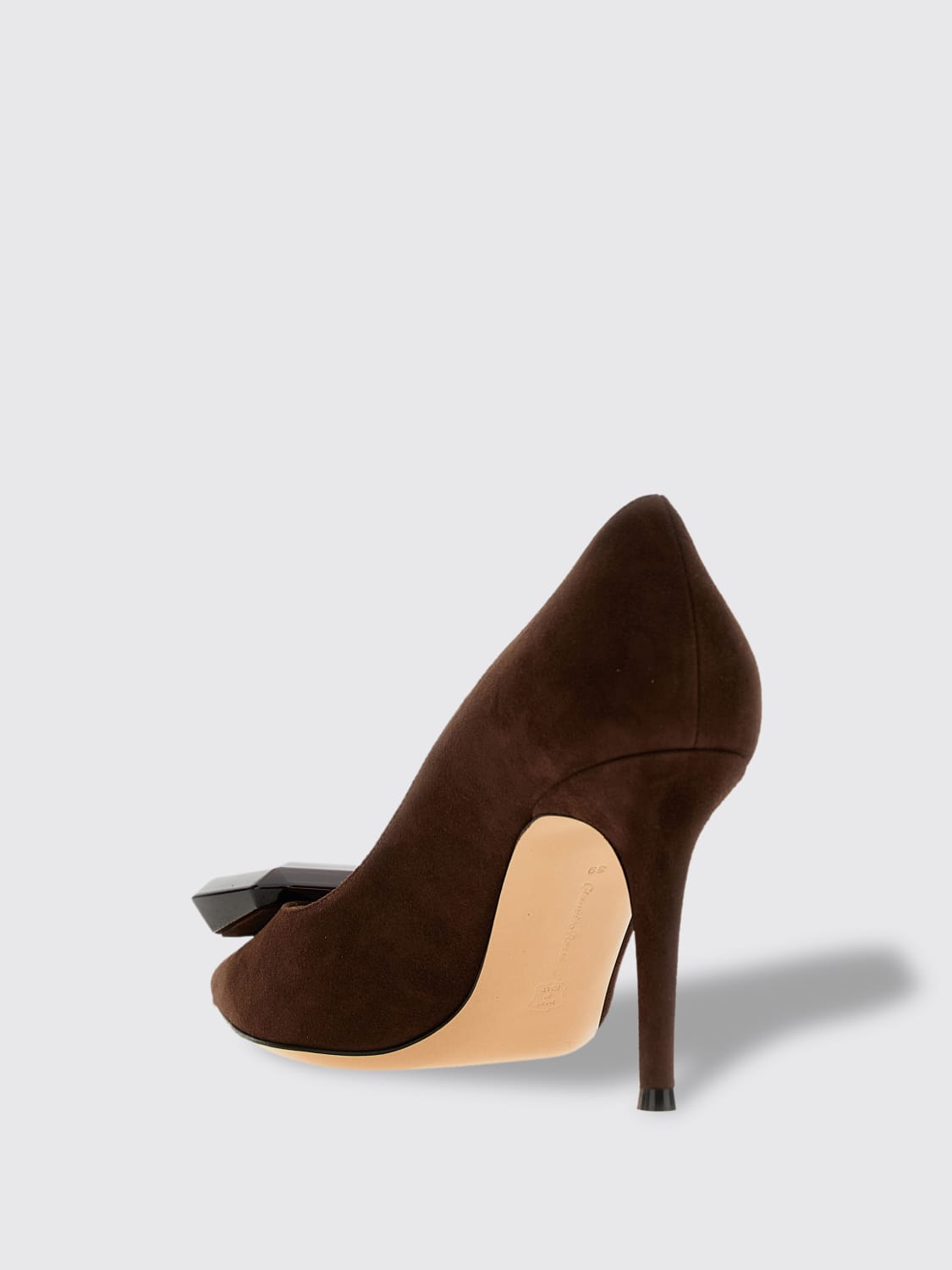 GIANVITO ROSSI：ハイヒール レディース - ブラウン | GIGLIO.COM ...