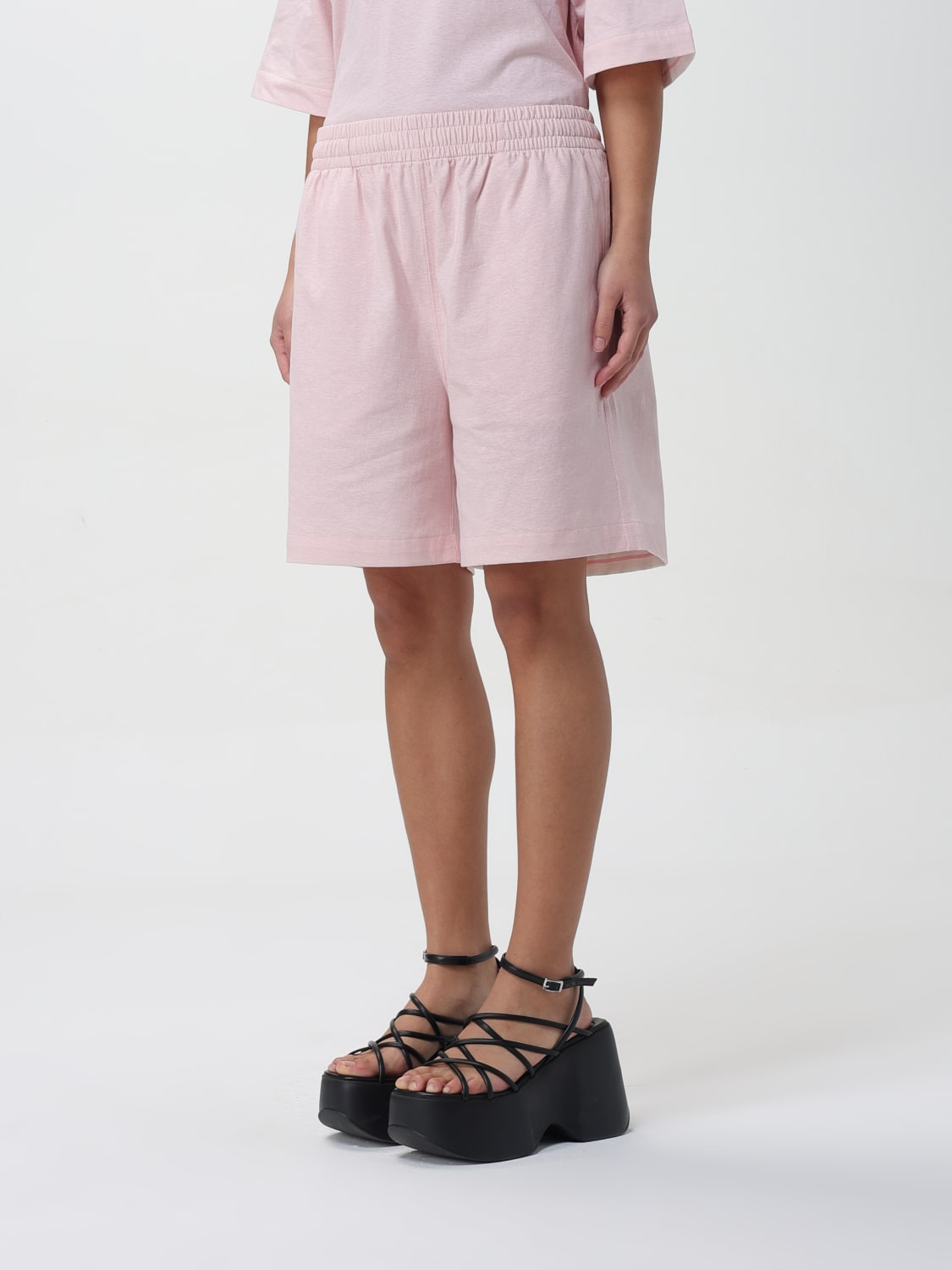 Burberry shorts on sale womens pink