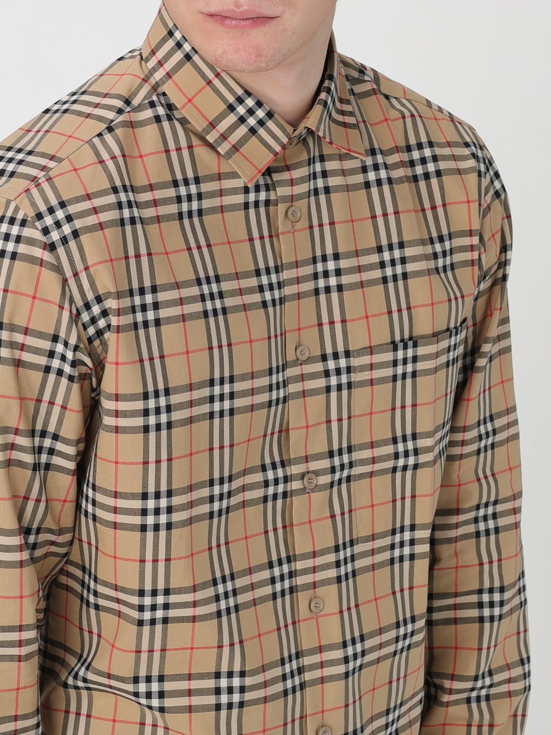 Mens burberry shop shirt vintage