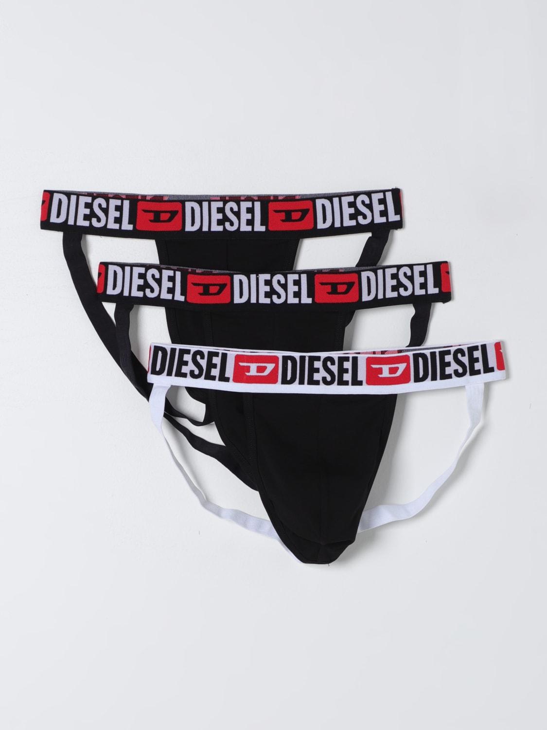 DIESEL: underwear for man - Black  Diesel underwear 00SH9I0DDAI online at