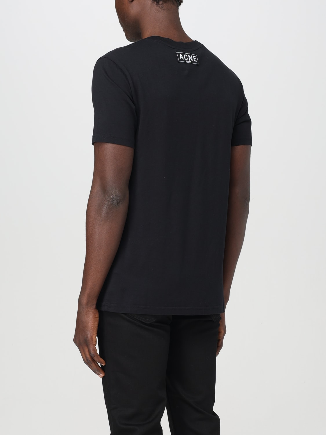 ACNE STUDIOS: T-shirt men - Black | ACNE STUDIOS t-shirt CL0265 online ...