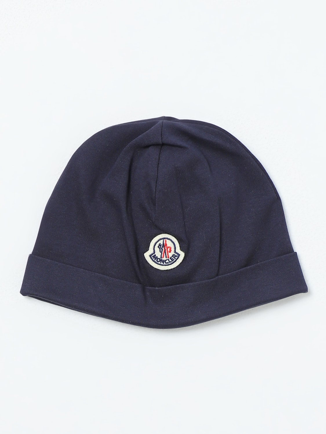 Moncler hat hot sale blue