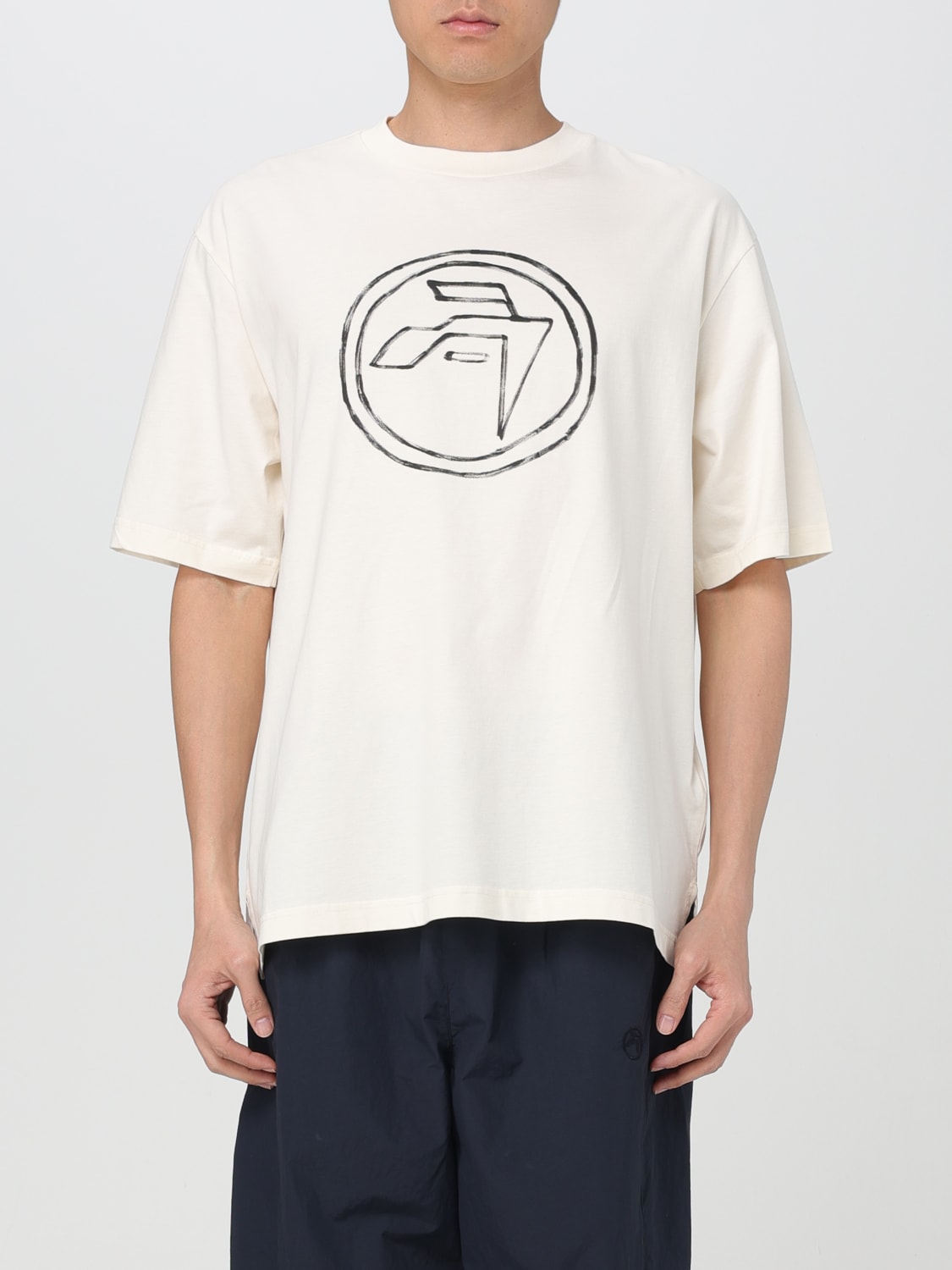 AMBUSH: T-shirt men - White | AMBUSH t-shirt BMAA007S24JER001 online at