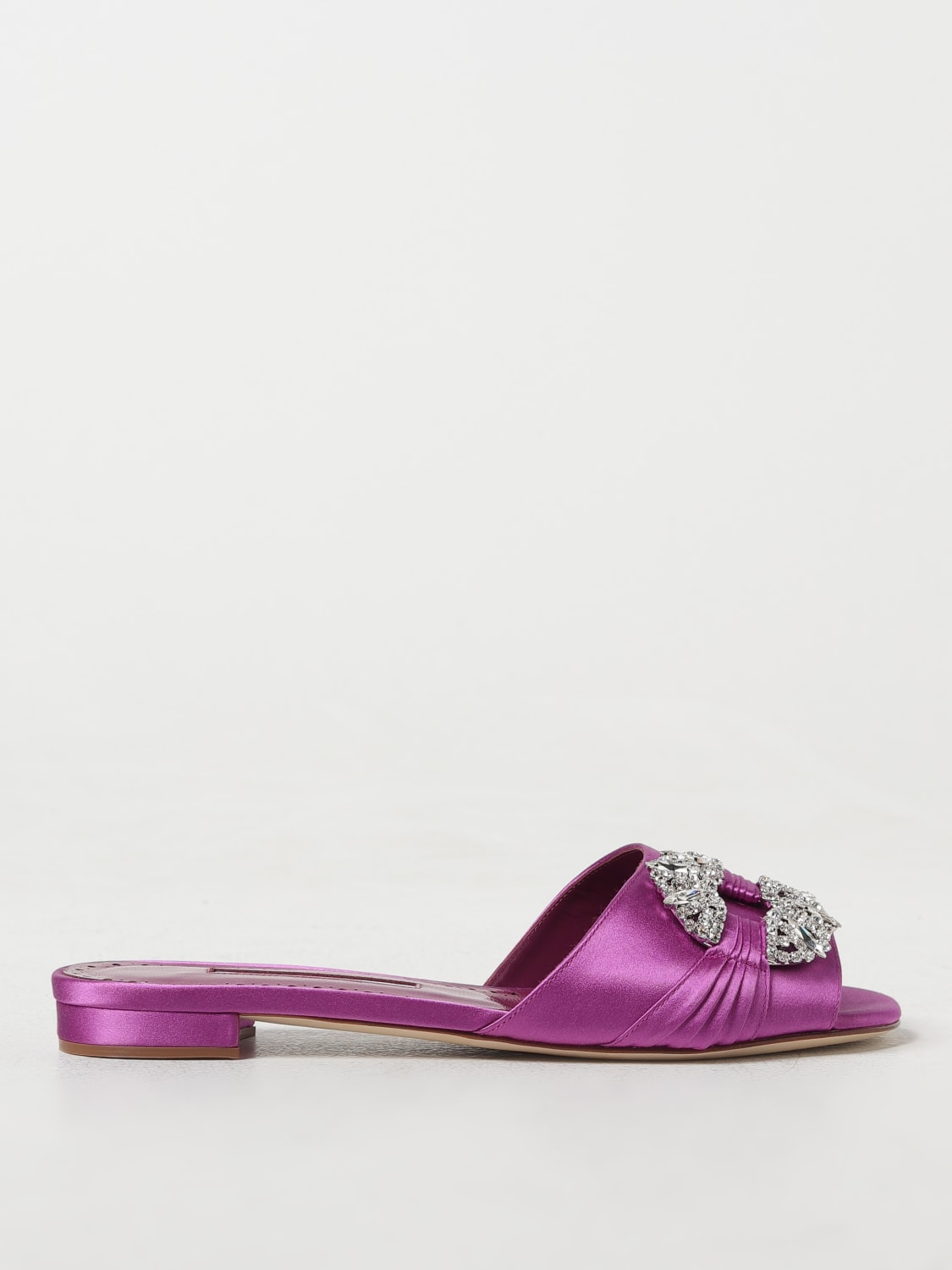 Manolo blahnik flat discount sandals