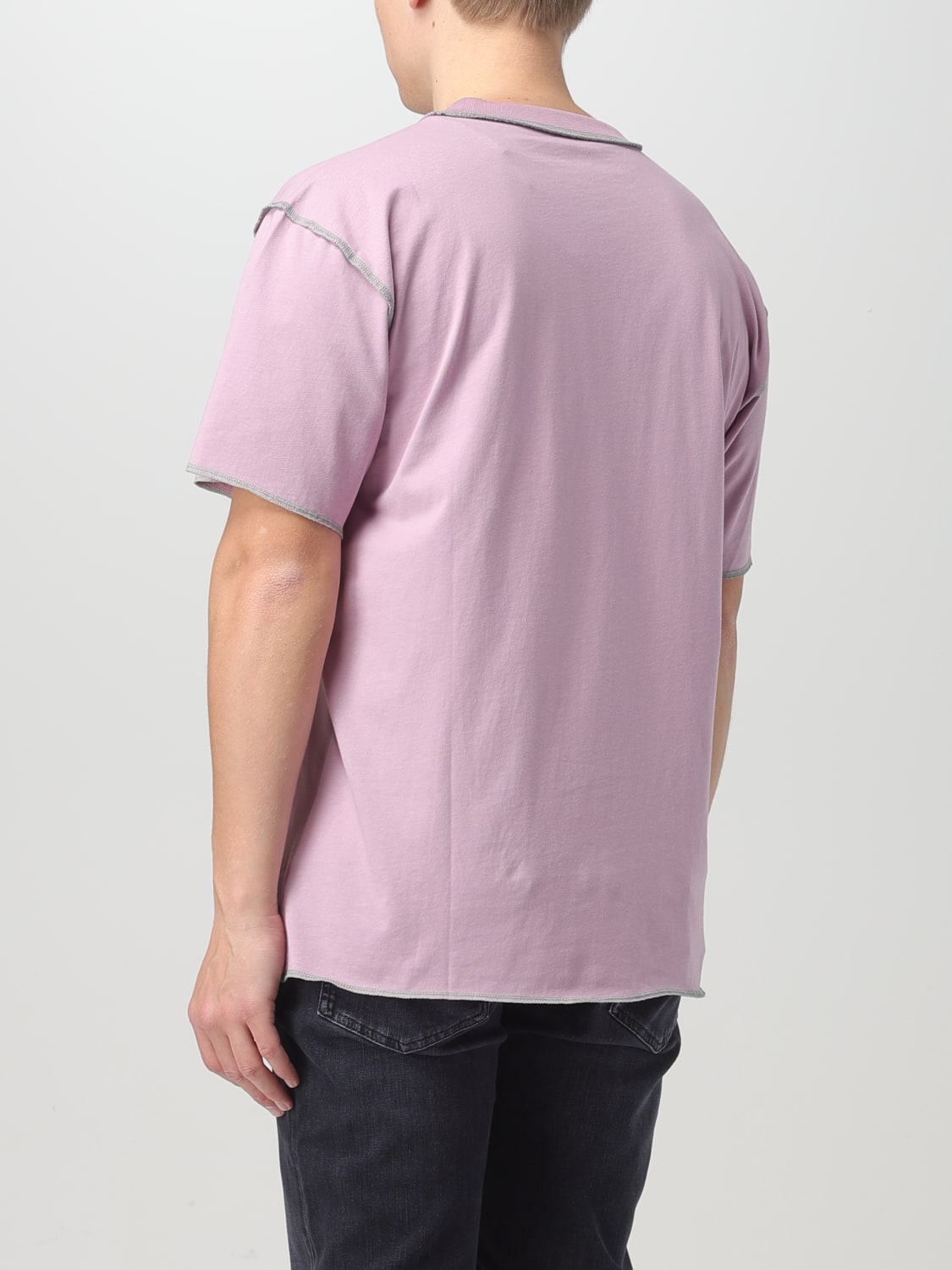 RASSVET：Tシャツ メンズ - ピンク | GIGLIO.COMオンラインのRASSVET T ...