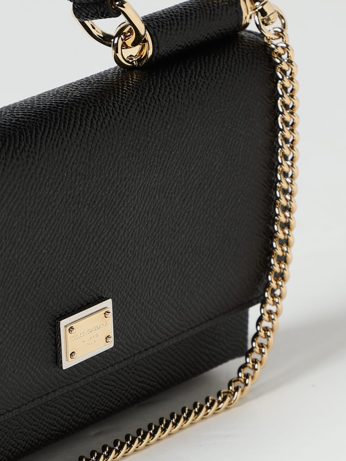 DOLCE & GABBANA: Wallet woman - Black | DOLCE & GABBANA mini bag