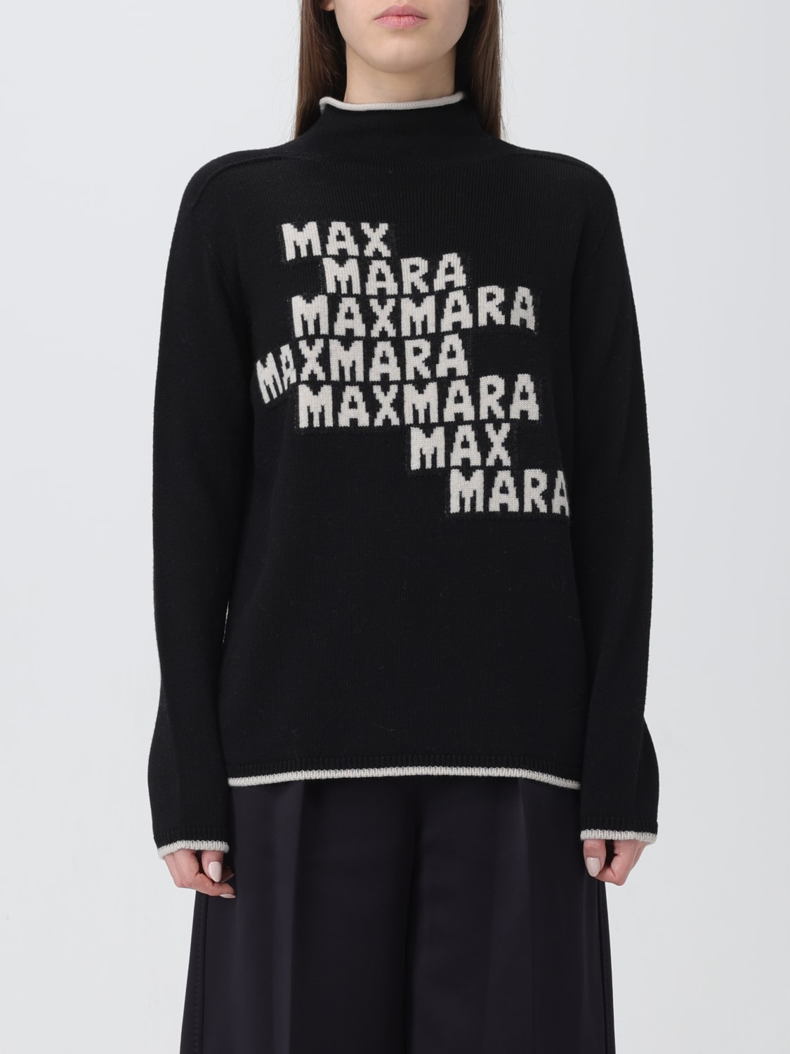 S MAX MARA：セーター レディース - ブラック | GIGLIO.COMオンライン ...