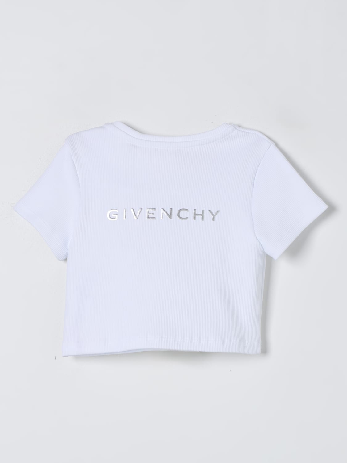 Givenchy Girls White 4G Top - Designer Kids Wear