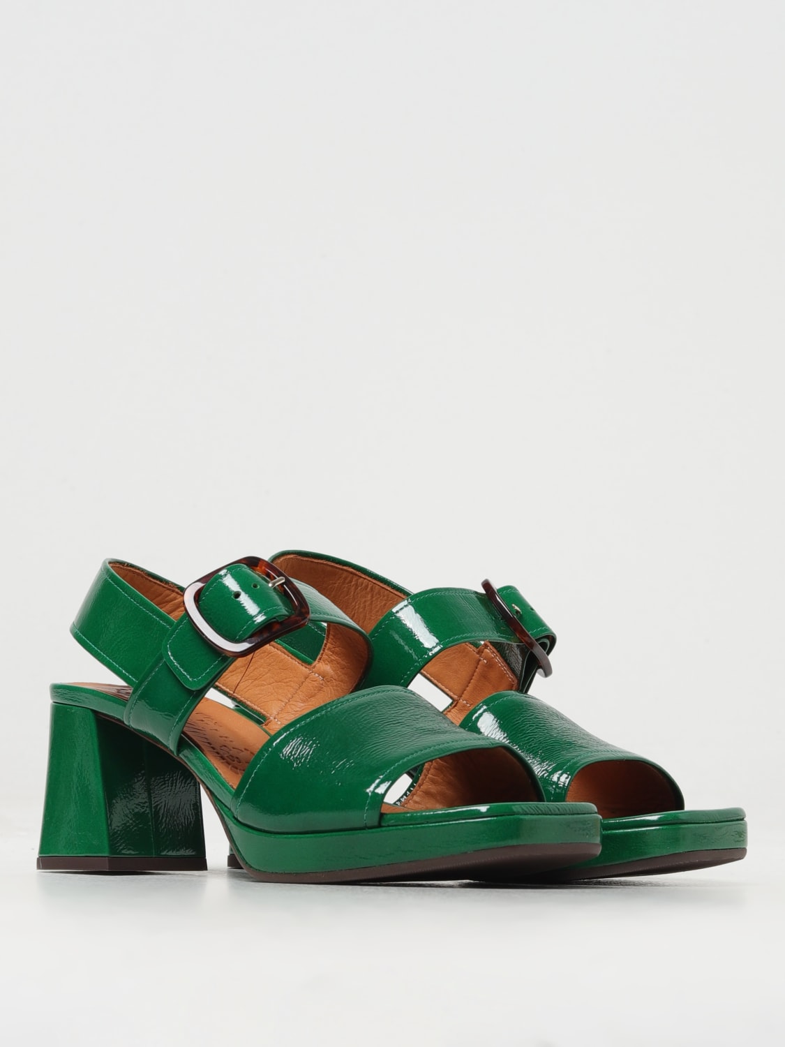 CHIE MIHARA Heeled sandals woman Green CHIE MIHARA heeled