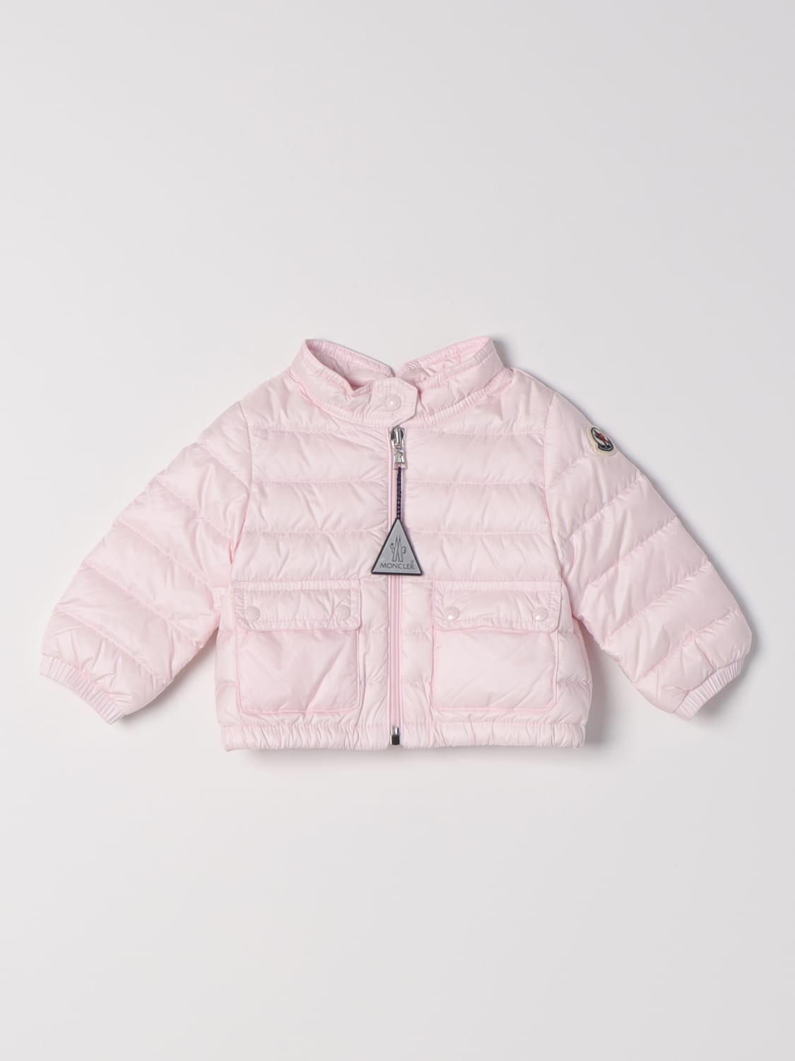 MONCLER: Coats kids - Pink | MONCLER coats 1A00018595FE online at ...