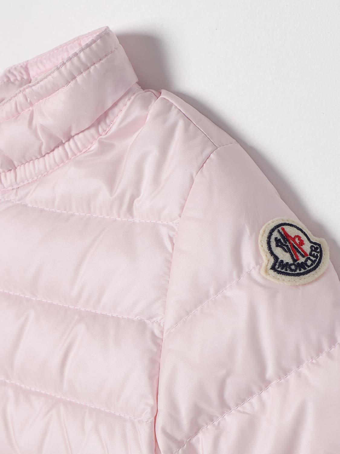 MONCLER: Coats kids - Pink | MONCLER coats 1A00018595FE online at ...