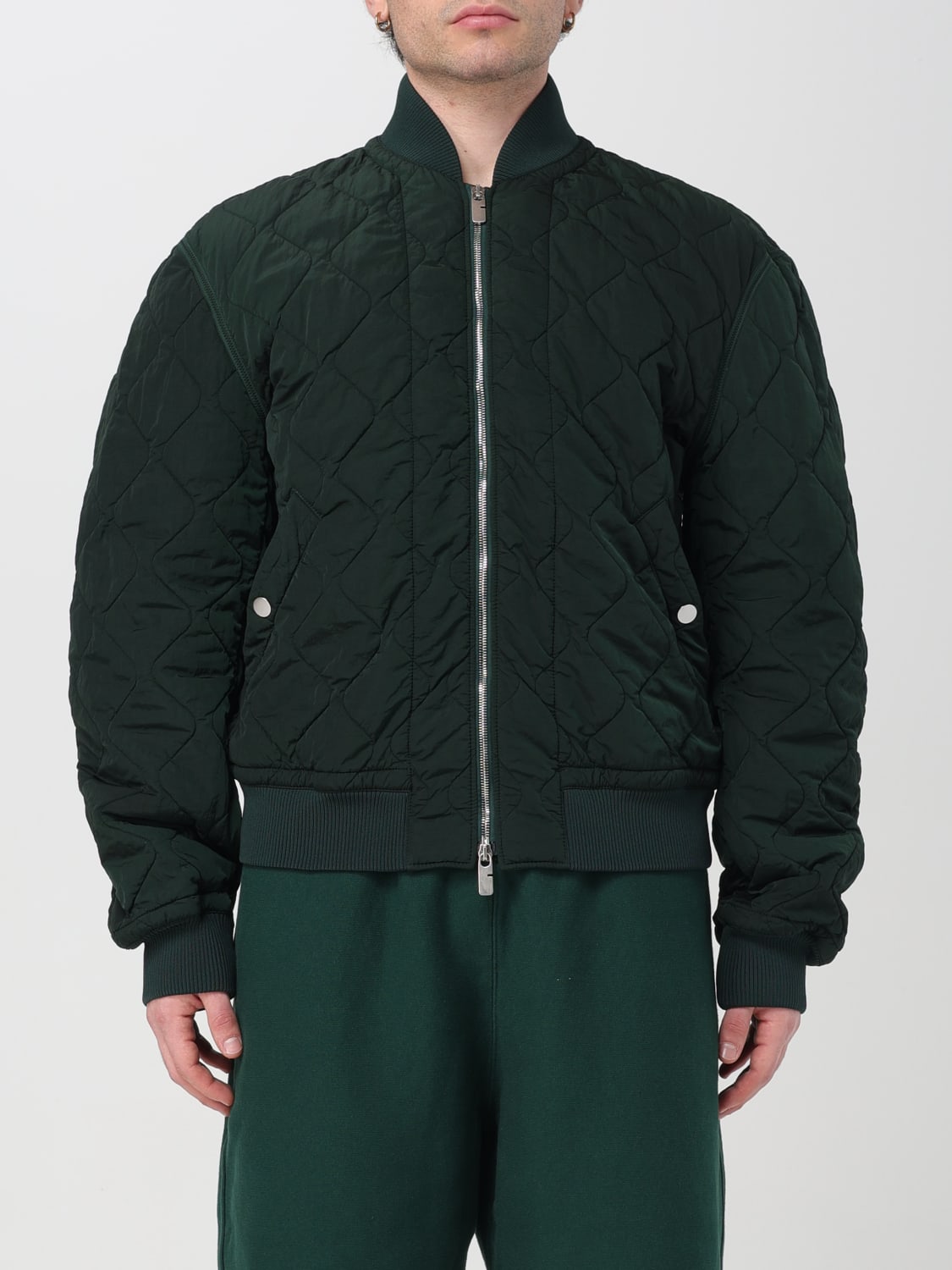 BURBERRY: Jacket men - Forest Green | BURBERRY jacket 8083809 online at ...