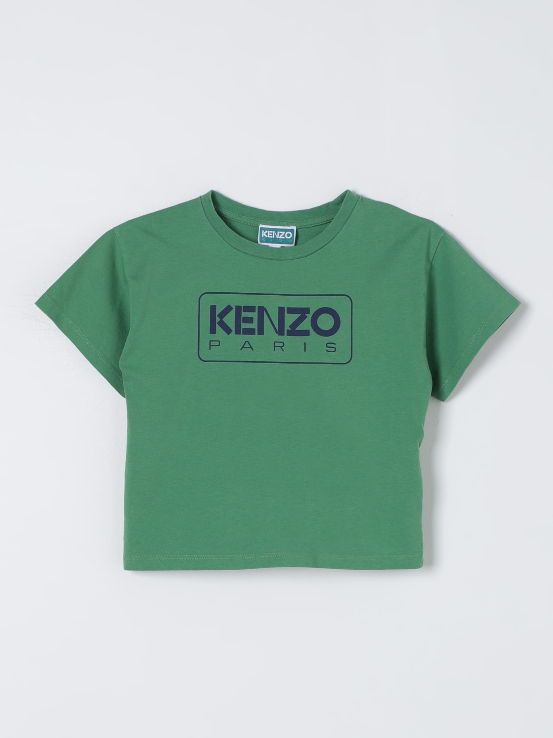 KENZO KIDS: T-shirt kids - Green | KENZO KIDS t-shirt K60340