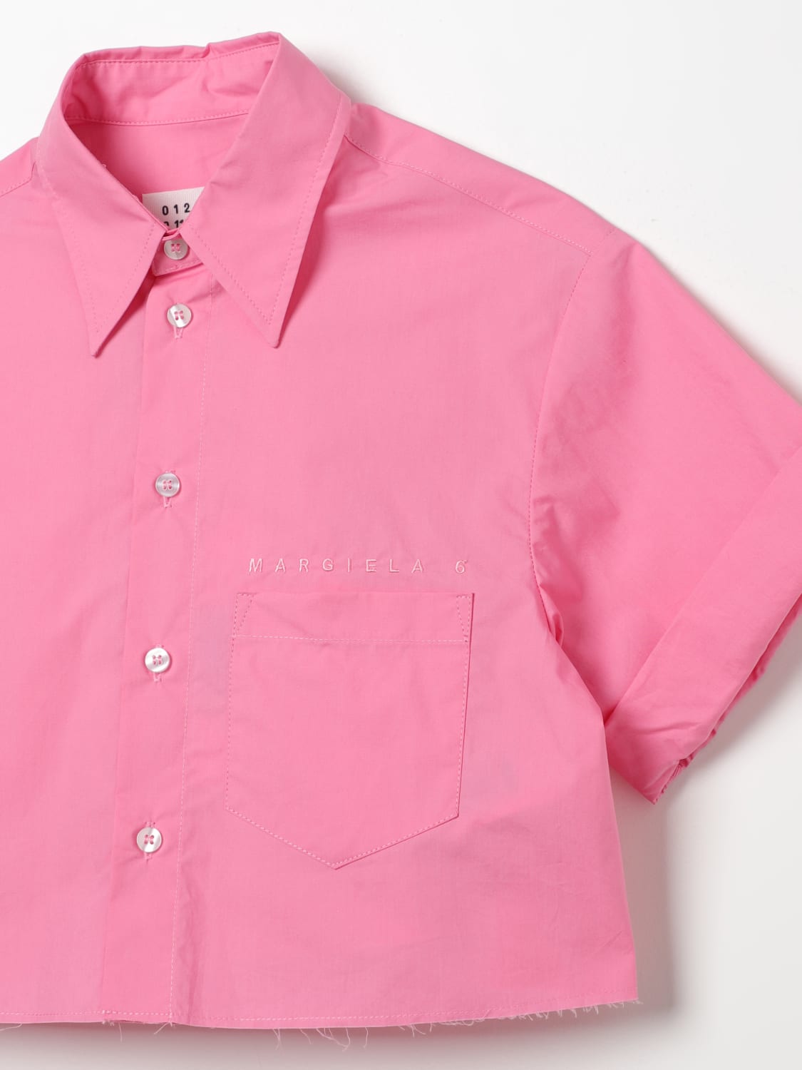 MM6 MAISON MARGIELA: Shirt kids - Pink | MM6 MAISON MARGIELA shirt