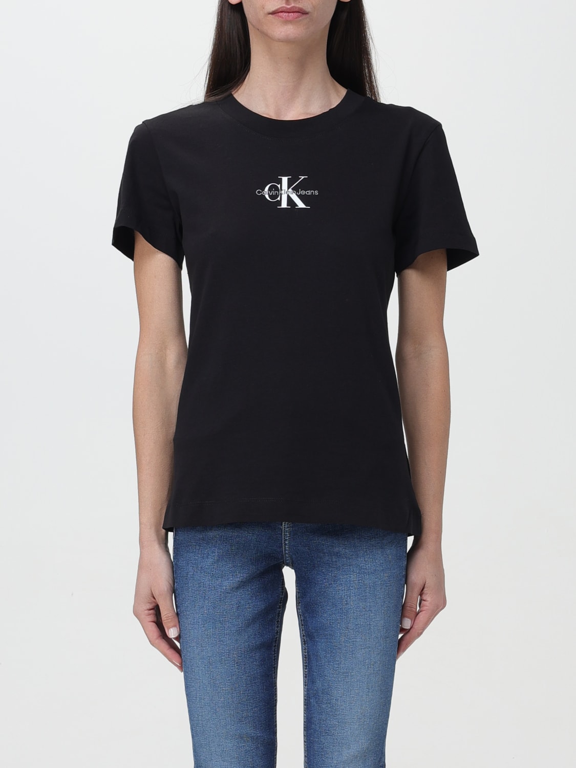 CK JEANS T-SHIRT: T-shirt con logo | T-Shirt CK JEANS donna ...