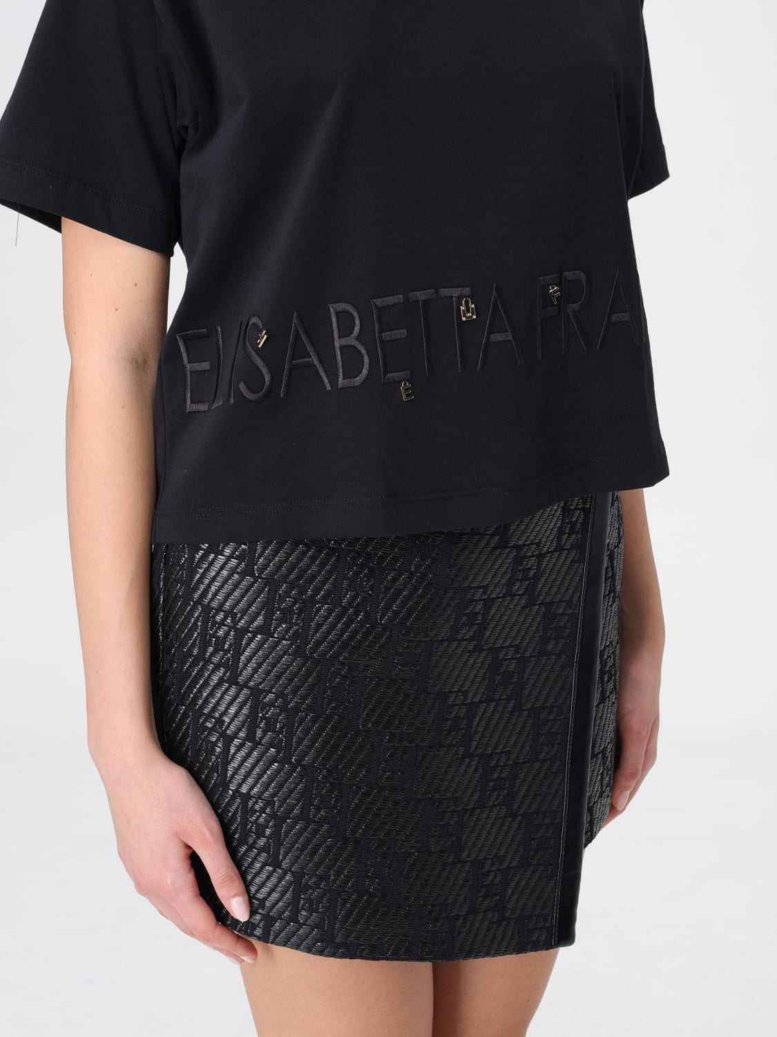 ELISABETTA FRANCHI: sweater for woman - Black | Elisabetta Franchi