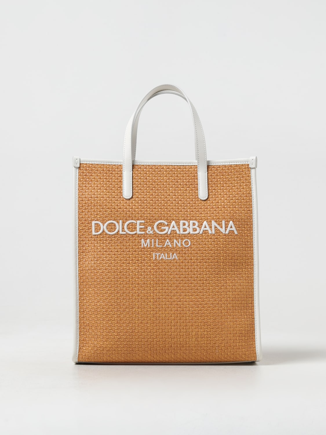 DOLCE & GABBANA：ハンドバッグ レディース - ベージュ | GIGLIO.COM ...