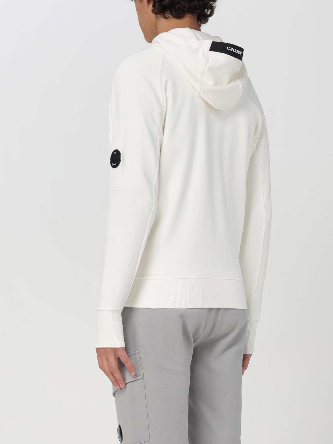 Cp company sweatshirt online white