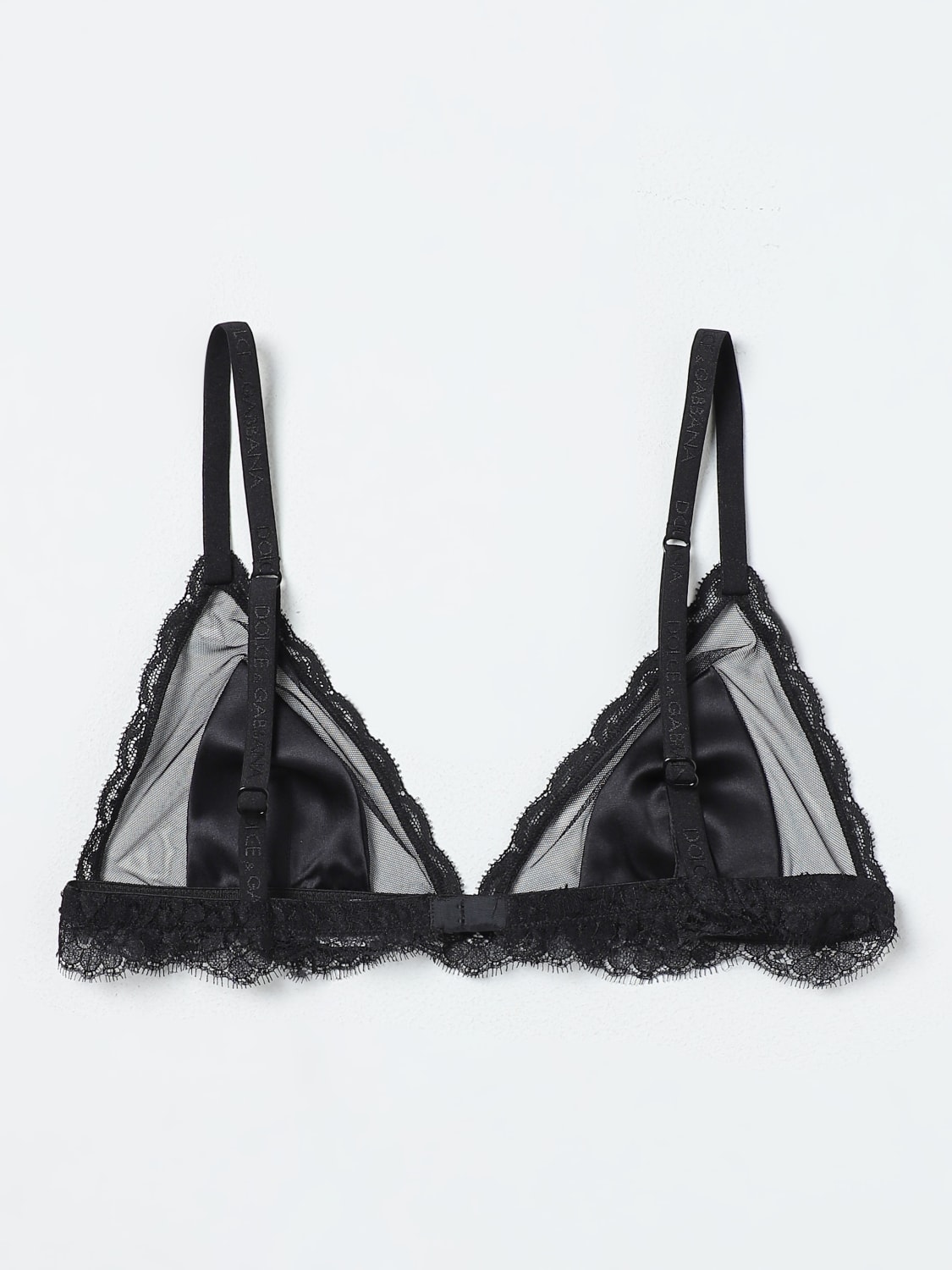 DOLCE & GABBANA: Lingerie woman - Black  DOLCE & GABBANA lingerie  O1E31TONN35 online at