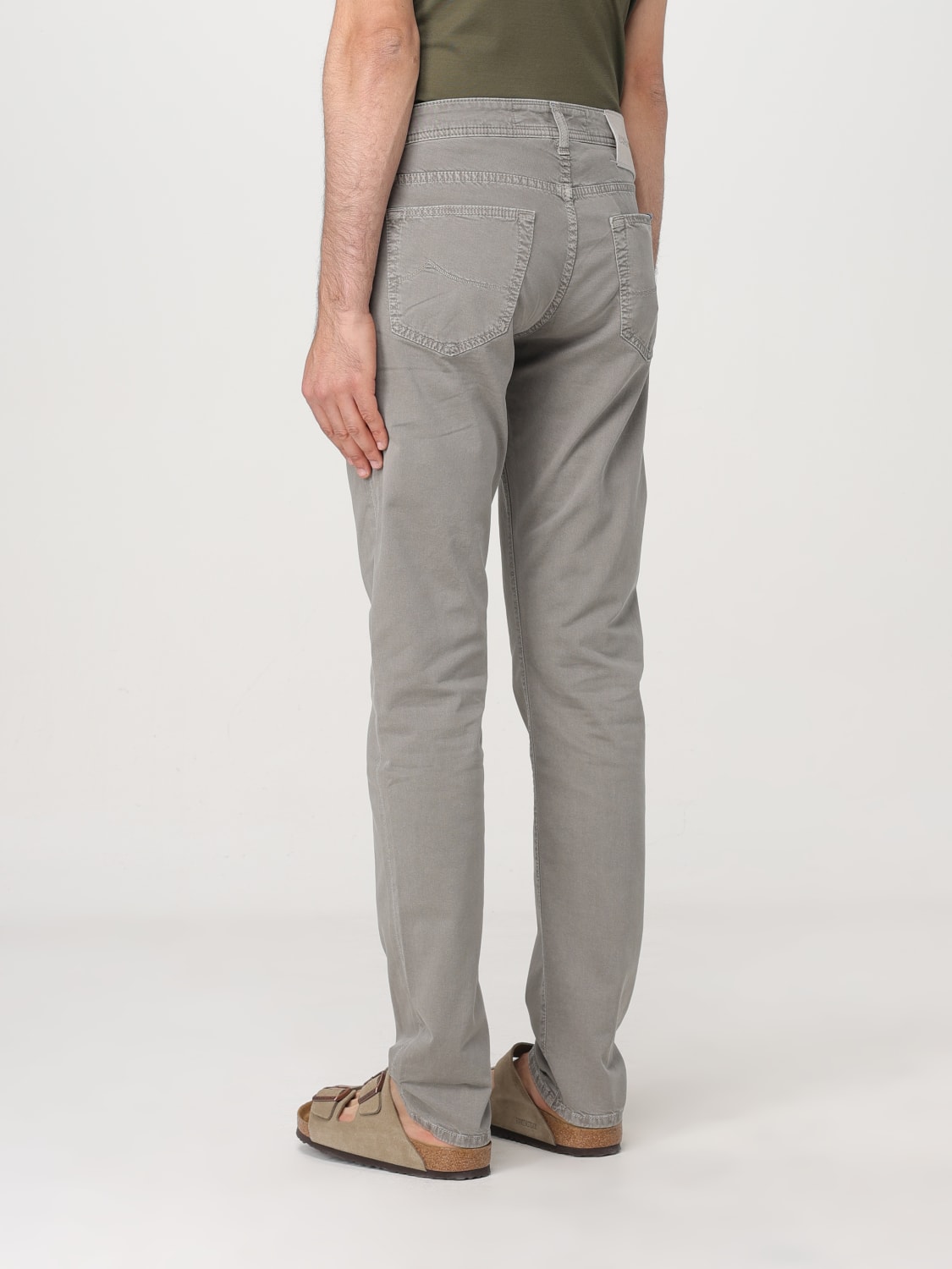 JACOB COHEN: pants for man - Grey | Jacob Cohen pants UQE0736S4134 