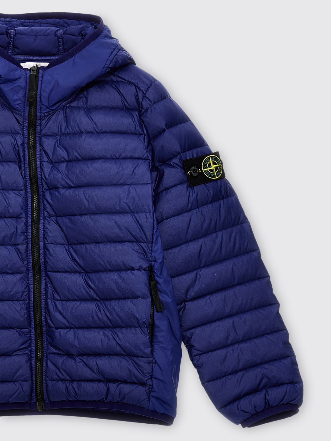 Stone island blue clearance coat