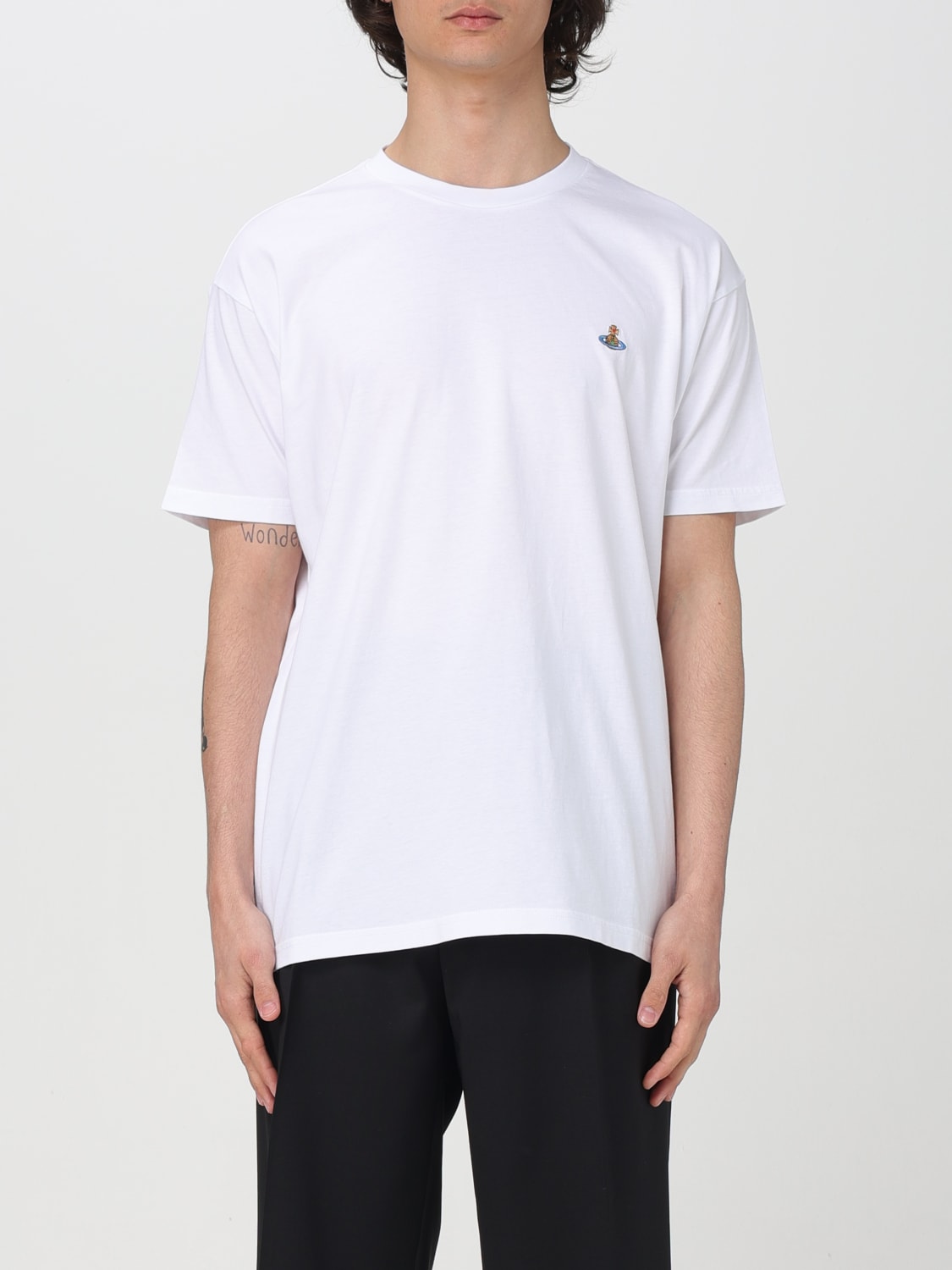 VIVIENNE WESTWOOD：Tシャツ メンズ - ホワイト | GIGLIO.COM