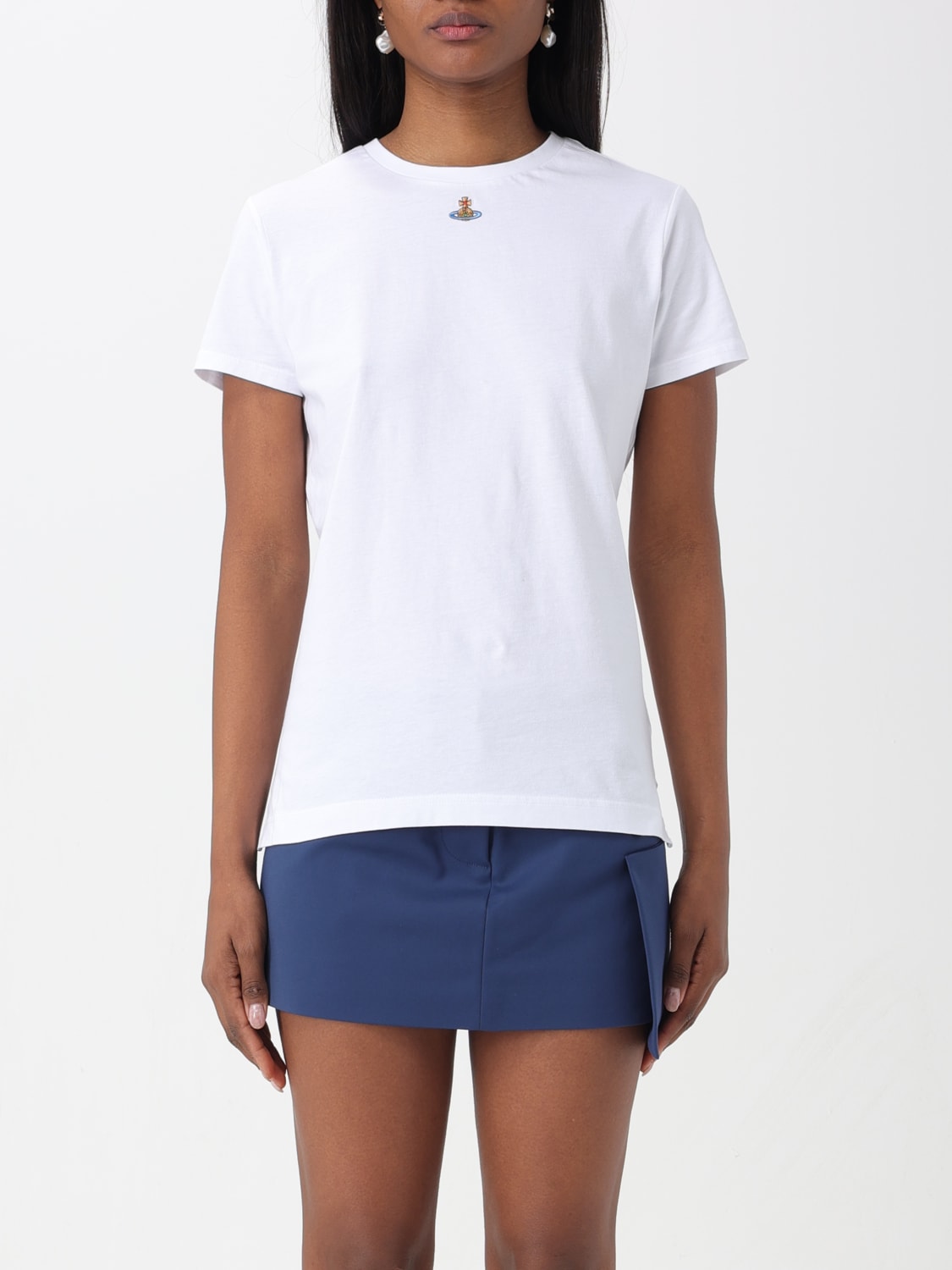 VIVIENNE WESTWOOD: t-shirt for woman - White | Vivienne Westwood t