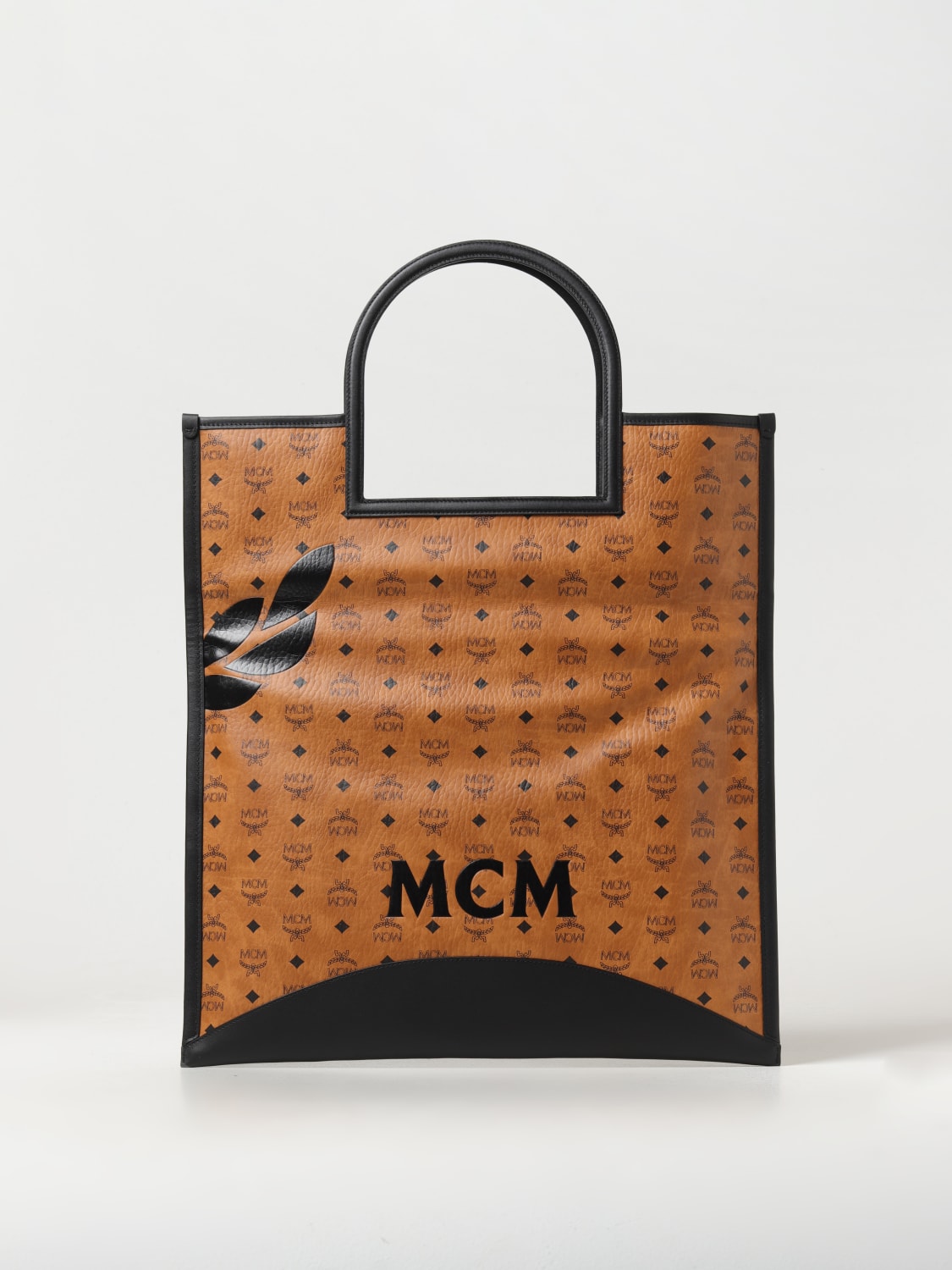 美品】MCM エムシーエム キャメル トートバッグ オシャレ トートバッグ