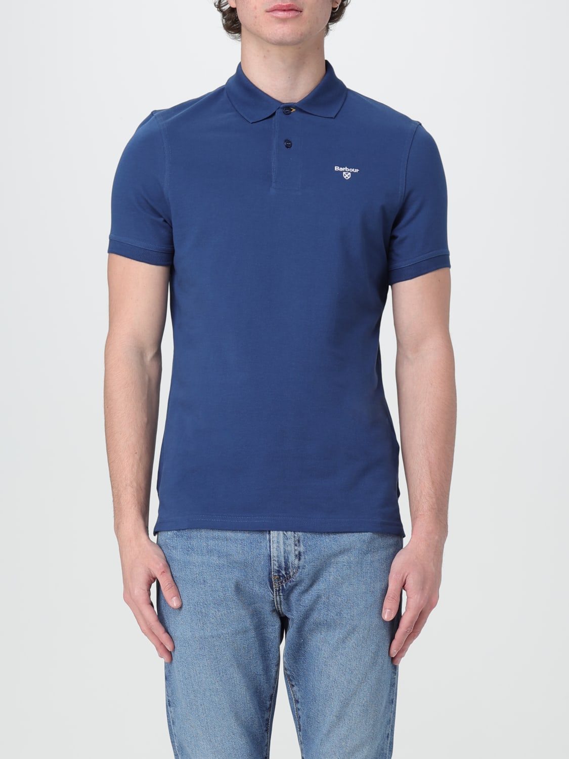 BARBOUR：ポロシャツ メンズ - ブルー 1 | GIGLIO.COMオンラインの 