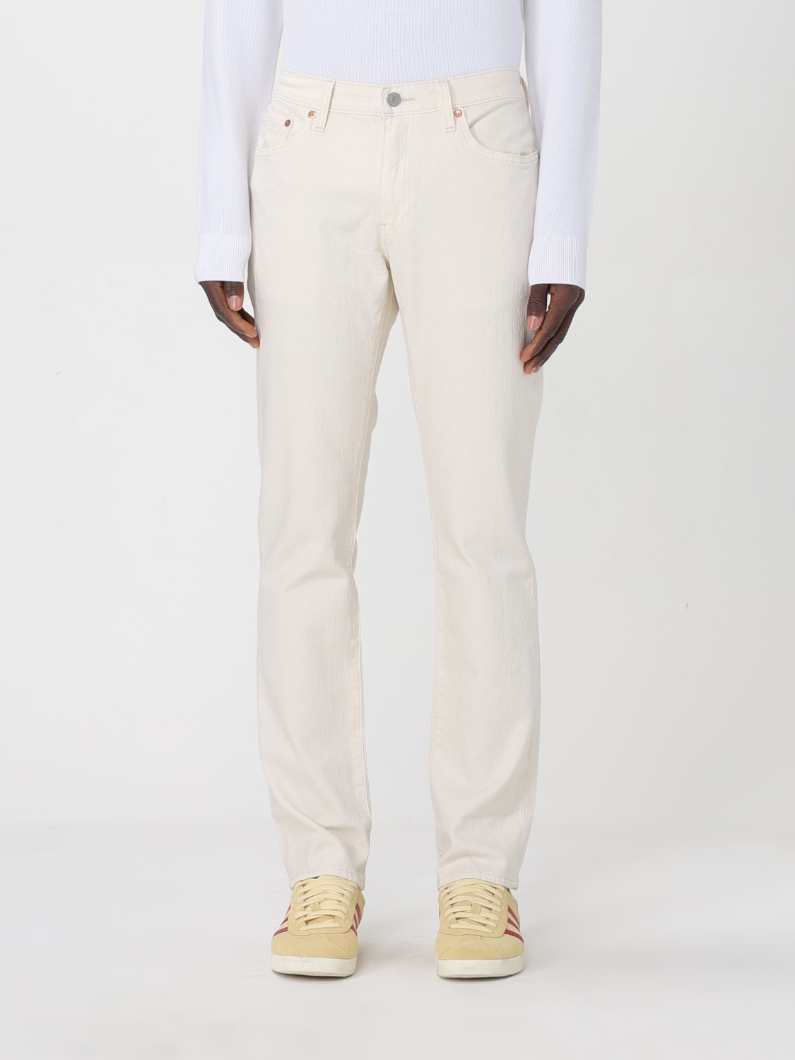 LEVI'S: Jeans men - Beige | LEVI'S jeans 045115826 online at GIGLIO.COM