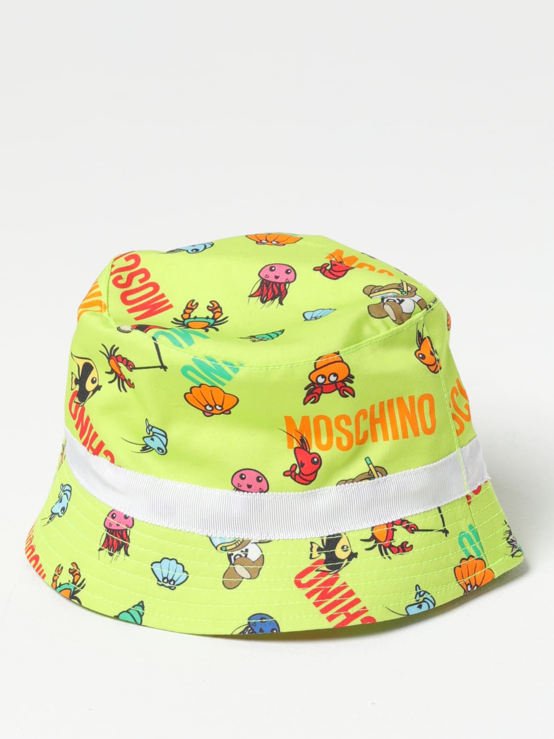 MOSCHINO BABY：帽子儿童- 青柠绿| MOSCHINO BABY 帽子MUX04QLOB17