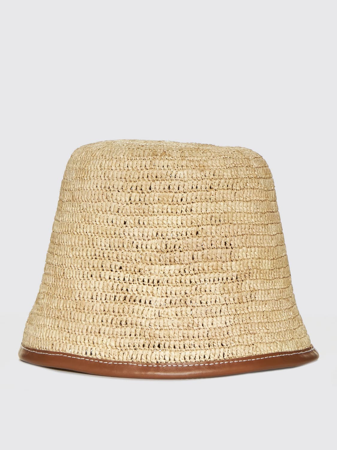 Cappello Cowboy Uomo M&F Western In Pelle Goffrata Floreale – Marrone Chiaro