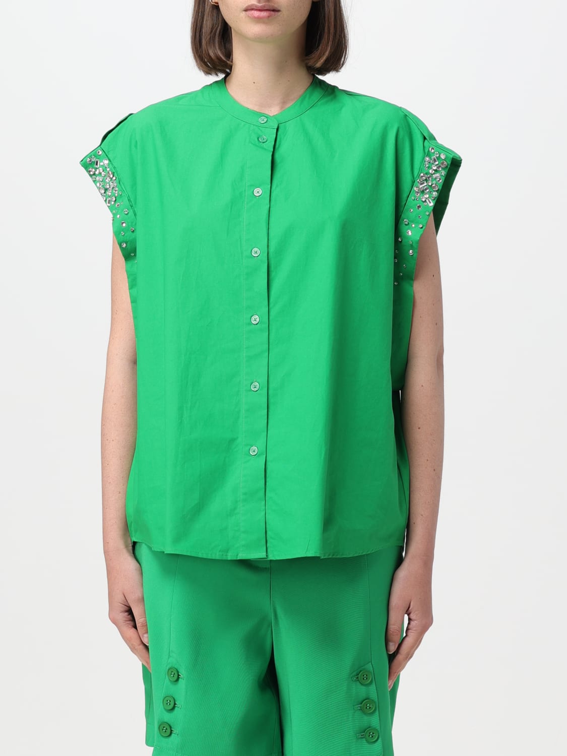 Top ACTITUDE TWINSET Woman color Green
